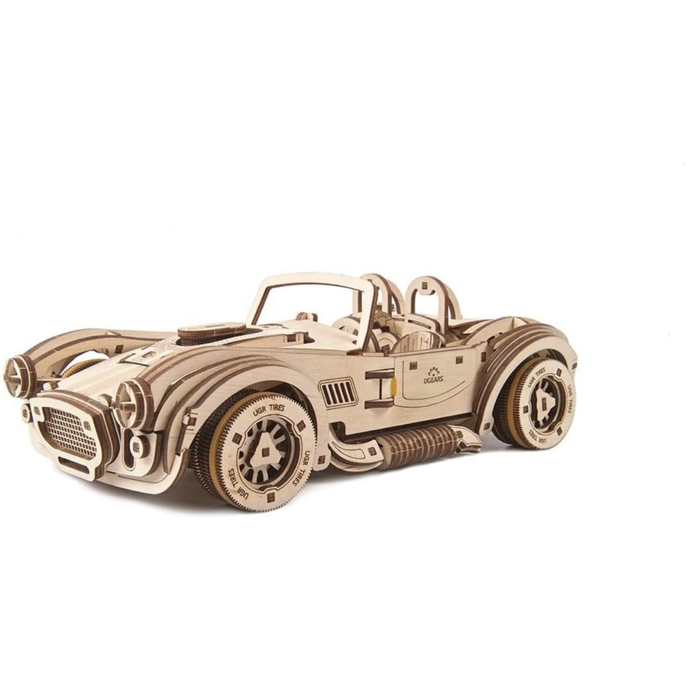 Drift Cobra Racing Car🏎️ 3D Puzzles🧩Model Car 🏎️ Kit w Powerful Spring Motor